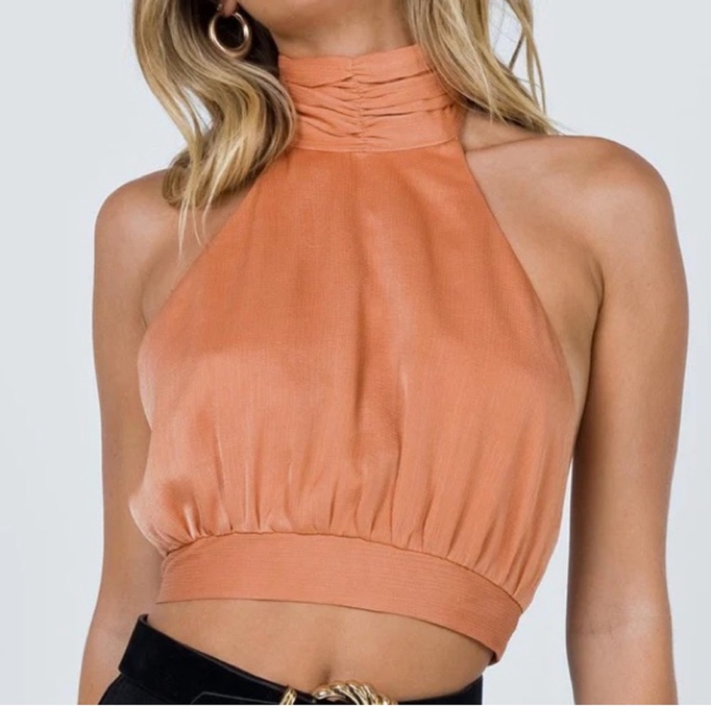 Princess Polly Paityn Top Orange